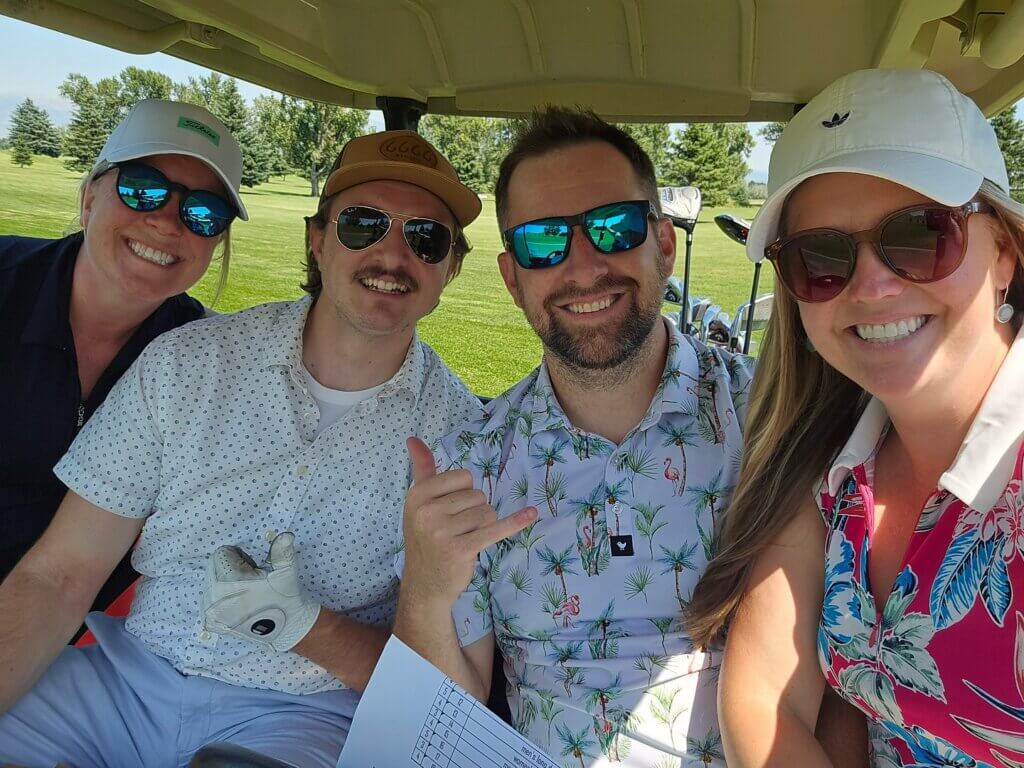 big sky benefit solutions team golf